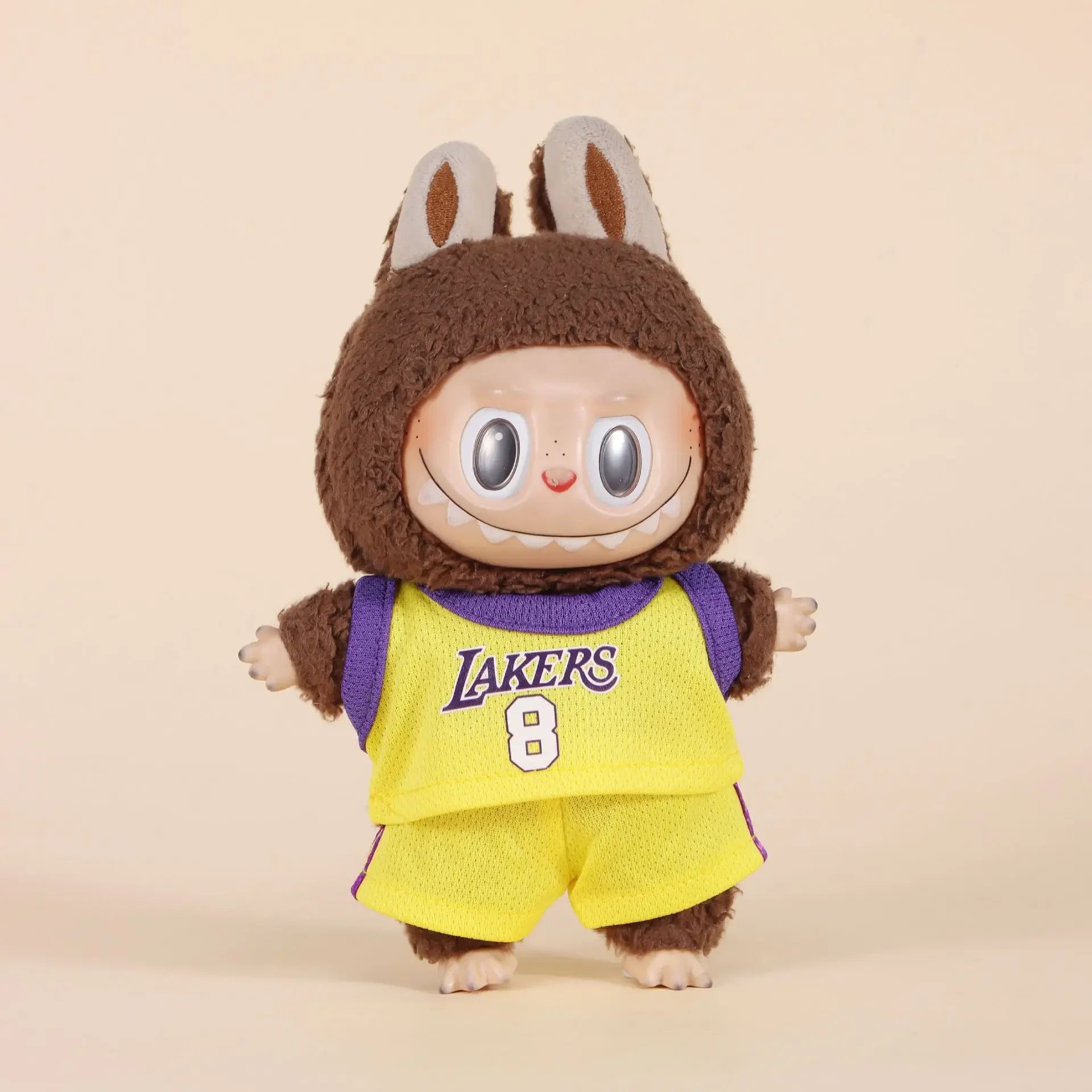 Labubu Basketball Clothes Cute Doll Decoration Handmade Doll Clothes  Sale Only Selling Clothes 17cm First Second Generation