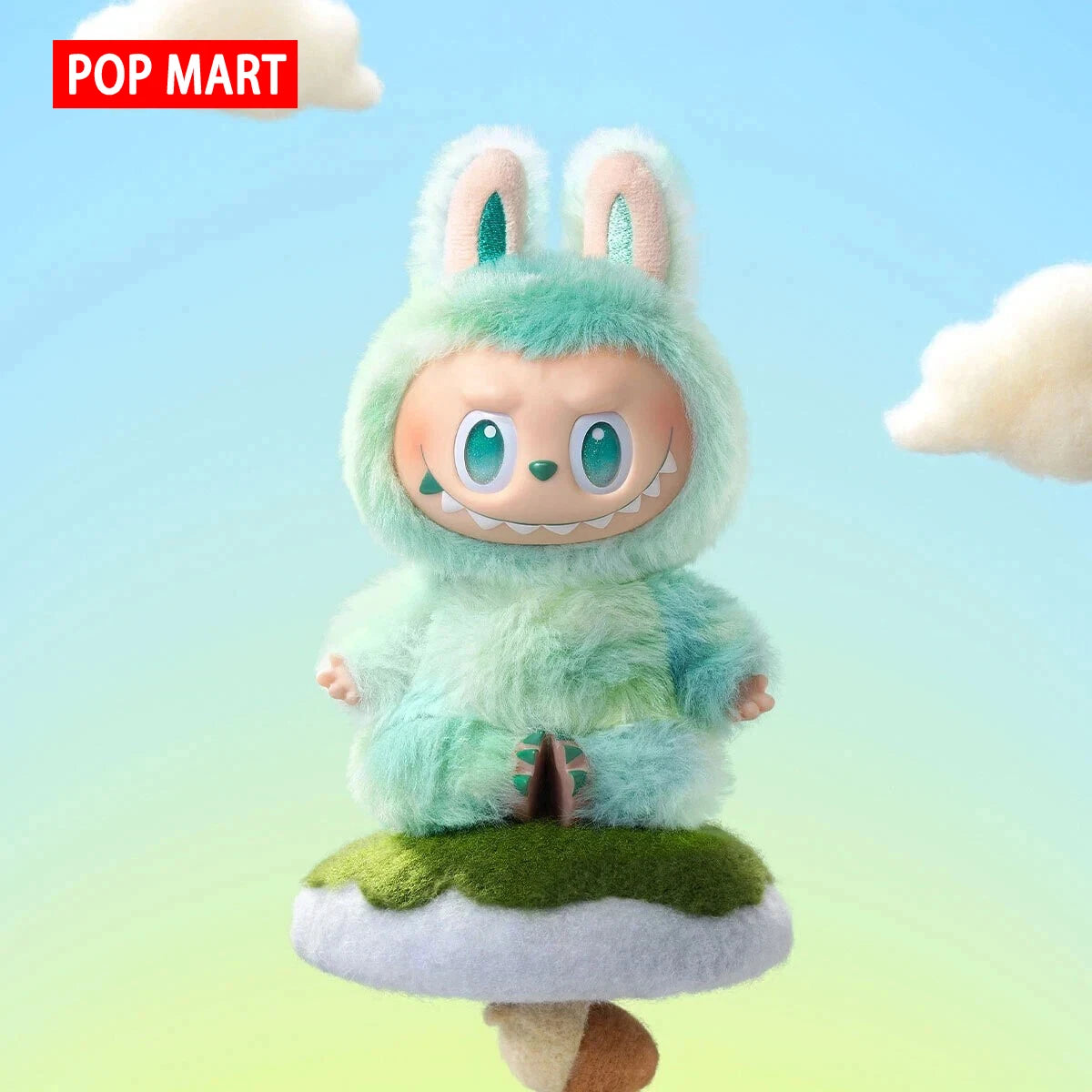 POPMART Labubu plush doll, 100% genuine. It's the perfect gift for children, family and friends.
