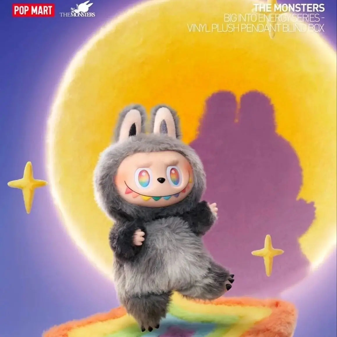 POP MART LABUBU 3.0 Big into Energy Series Vinyl Plush Blind Box Guess Bag Mystery Box Toys Doll Cute Figure Ornaments Gift