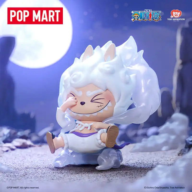 New POPMART THE MONSTERS X One Piece Series Blind Box LABUBU One Piece Chopper Mystery Cute Luffy Figure Trendy Surprise Gift